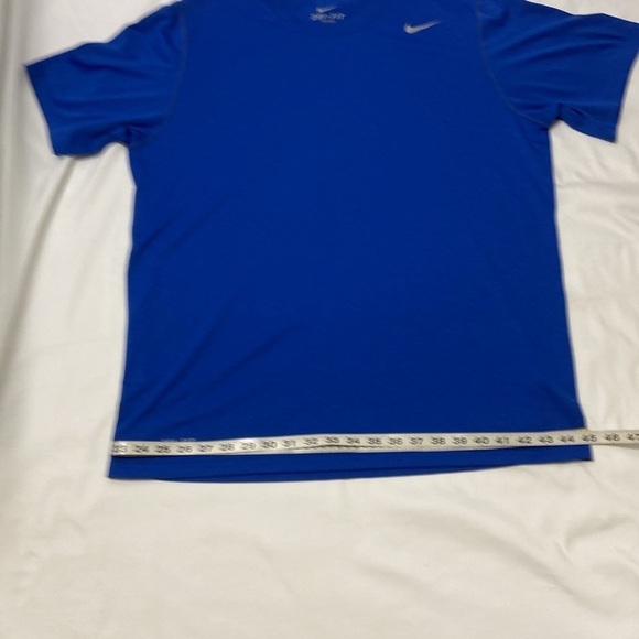 NIKE ,MEN,DARK ROYAL BLUE,DRI-FIT,SHORT SLEEVE,ATHLETIC T-SHIRT.SIZE-LAR… - Picture 6 of 12